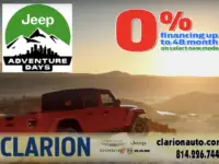 SPONSORED: Jeep Adventure Days Happening Now at Clarion Chrysler, Jeep, Dodge, Ram