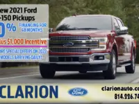 SPONSORED: February Is Truck Month at Clarion Ford