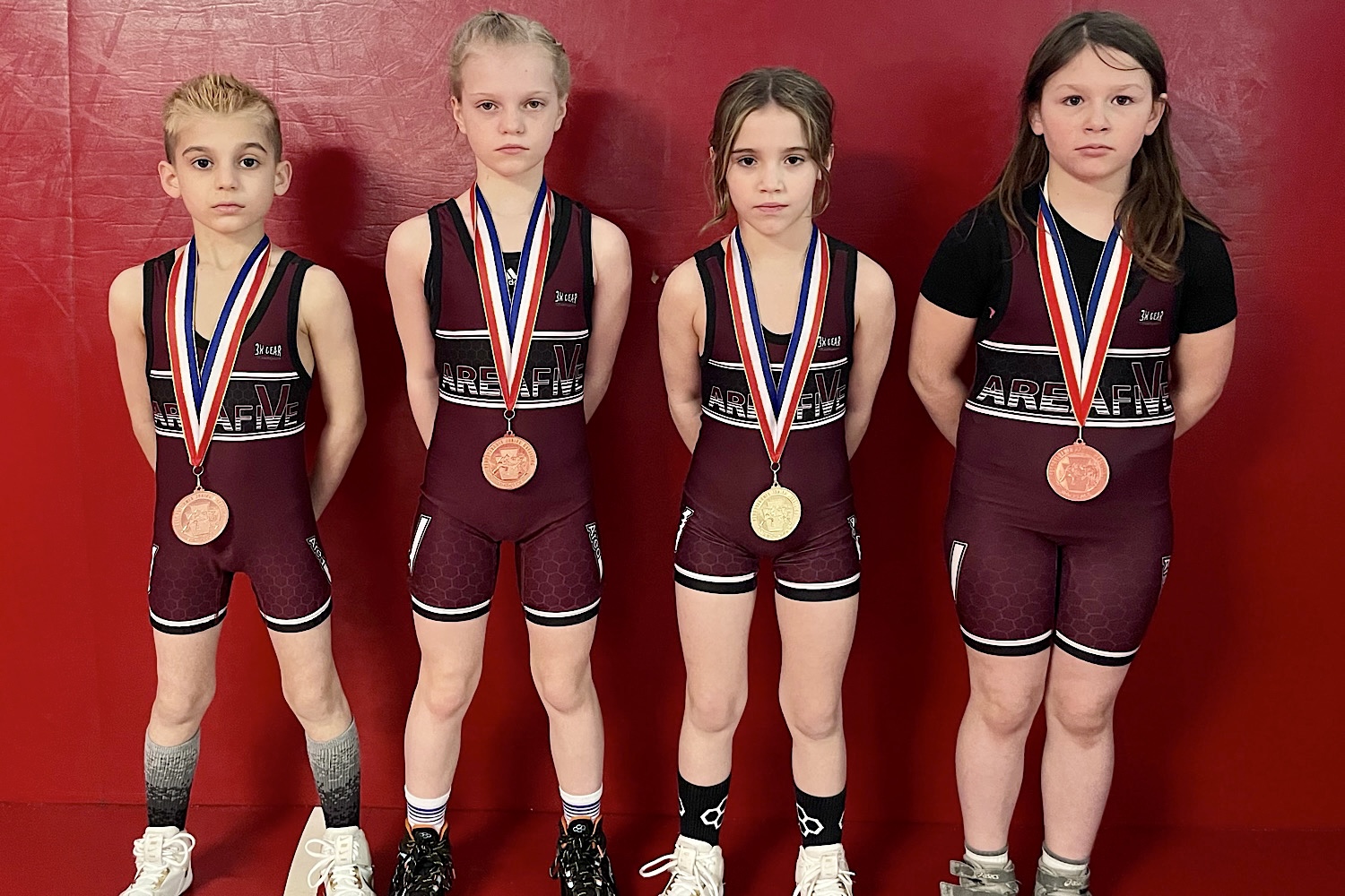 Four From Mat Hog Wrestling Club in Punxsutawney Earn Medals at PJW Championships